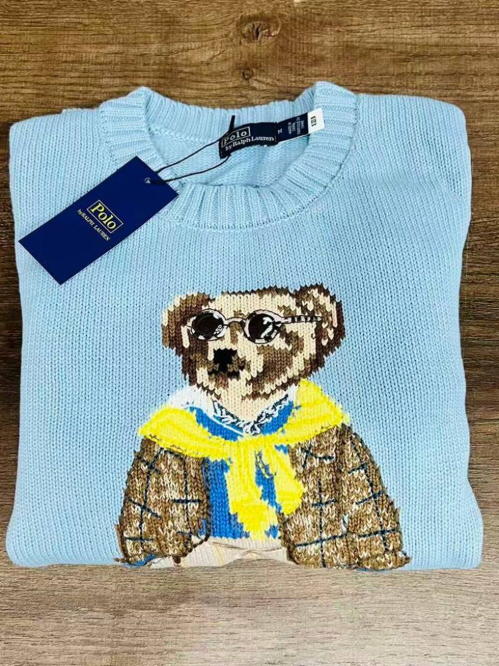 Polo Ralph Lauren Bear Crewneck Sweater - Picture 2 of 6
